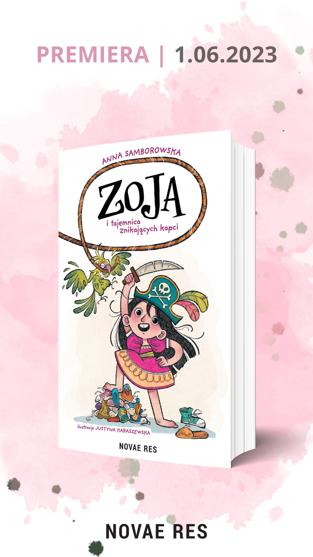 Zoja i tajemnica znikających kapci. Książka dla dzieci