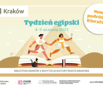Tydzień egipski w Bibliotece Kraków od 4 do 9 września!