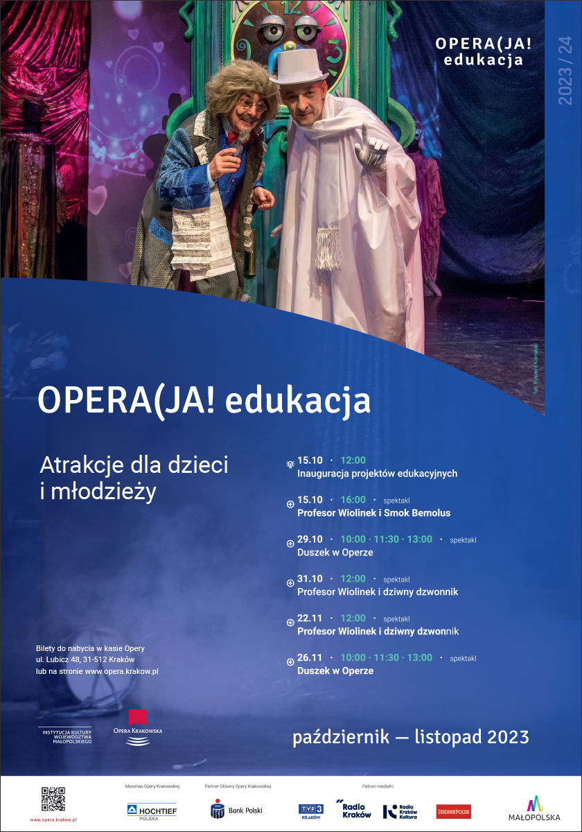 Inauguracja sezonu artystycznego 2023/24 w Operze Krakowskiej