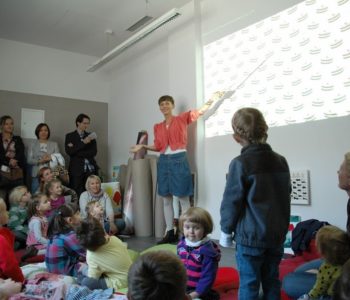 Warsztaty rodzinne w Mocak-u. Aktywne czytanie