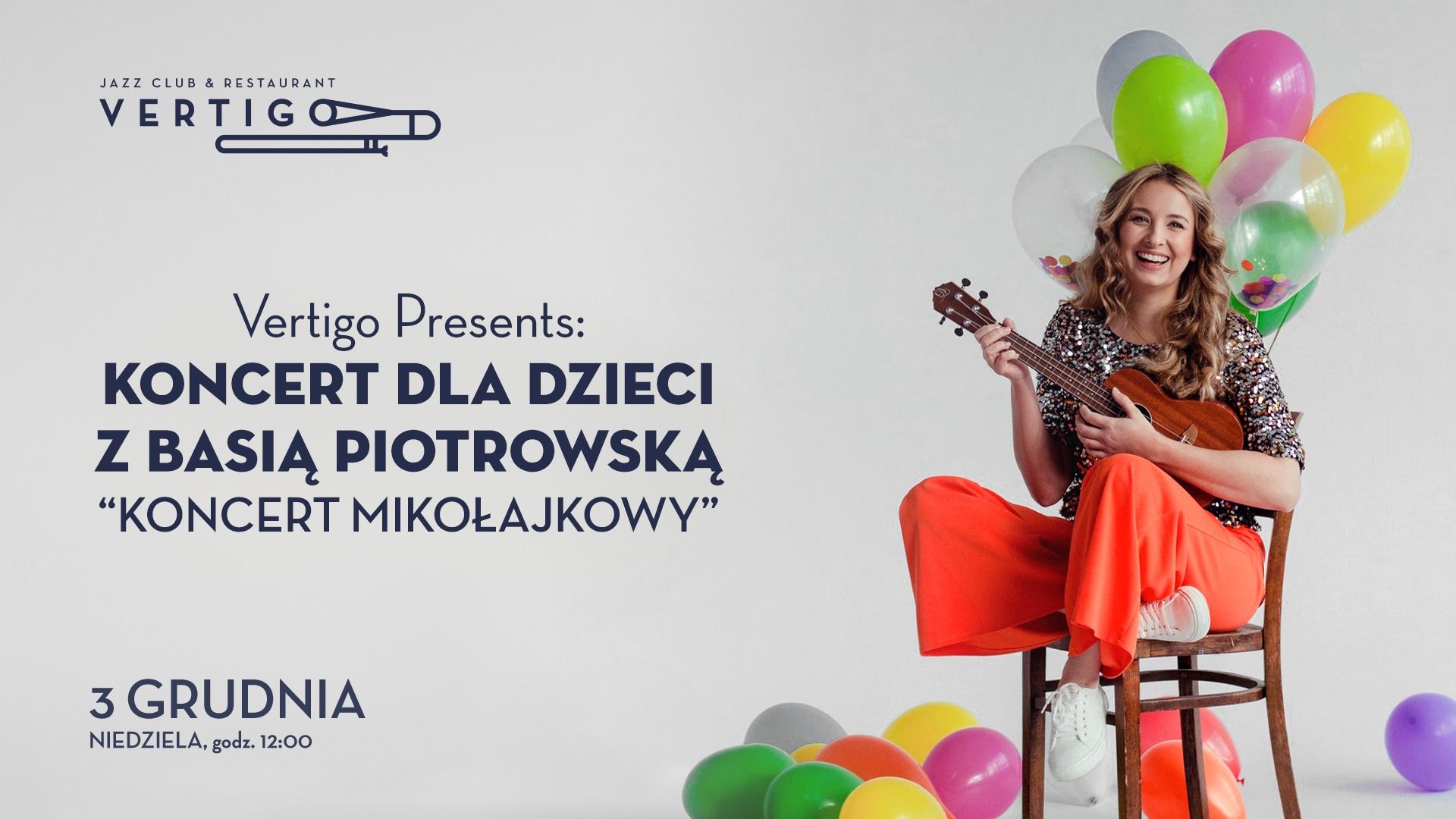 Koncert Mikołajkowy dla Dzieci z Basią Piotrowską