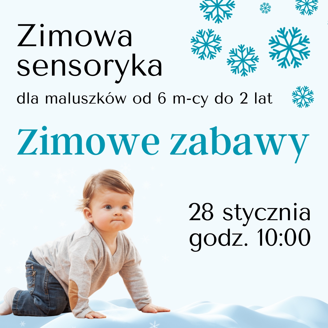 Zimowa sensoryka - zimowe zabawy dzieci
