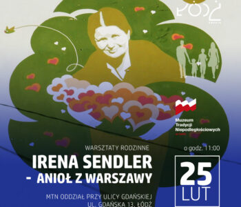 Warsztaty Rodzinne: Irena Sendler – anioł z Warszawy