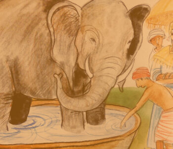 Miska do kąpieli słonia — baśń birmańska. Warsztaty z baśnią