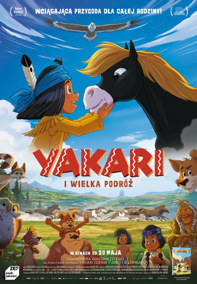 Filmowy poranek dla dzieci: Yakari i wielka podróż