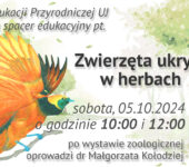 Zwierzęta ukryte w herbach – spacer edukacyjny