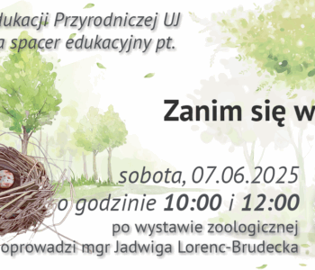 Zanim się wykluje - spacer edukacyjny