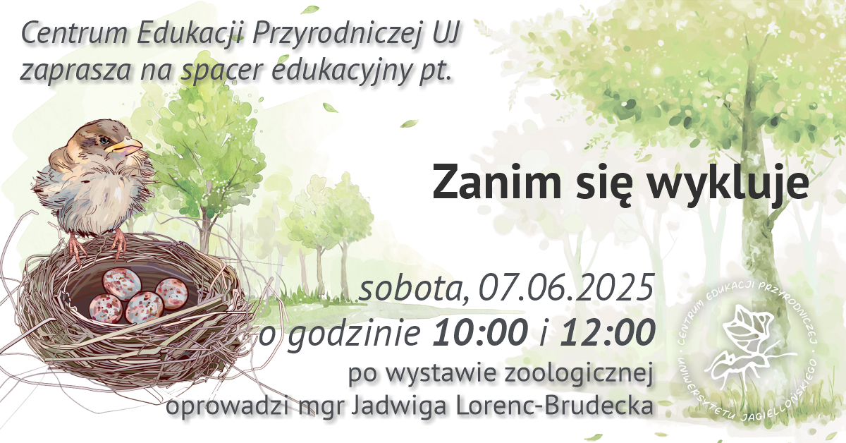 Zanim się wykluje - spacer edukacyjny