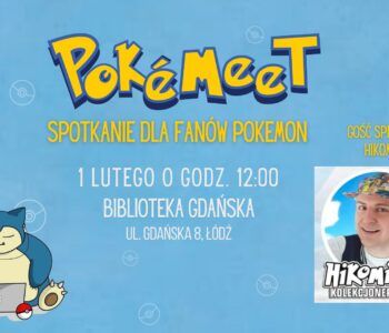 PokeMeet – spotkanie dla fanów Pokemon w Bibliotece Gdańskiej
