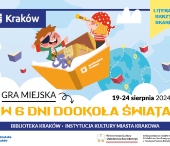 Bezpłatnie w 6 dni dookoła świata z Biblioteką Kraków!