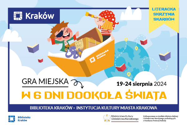 Bezpłatnie w 6 dni dookoła świata z Biblioteką Kraków!