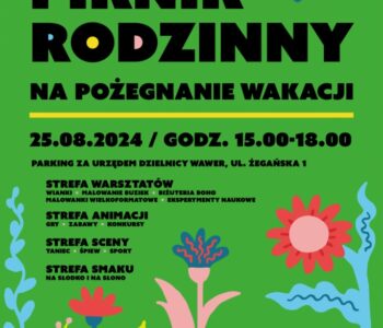 Piknik rodzinny na pożegnanie wakacji