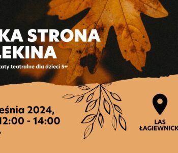 Dzika strona Arlekina - leśne warsztaty teatralne