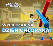 Wyjątkowa wycieczka na dzień chłopaka w Parku Rozrywki #KochamSkakać!