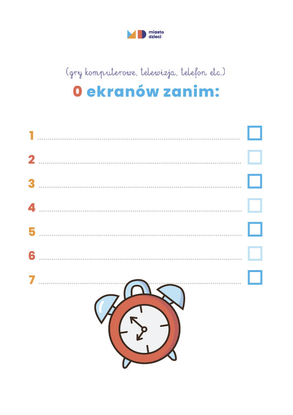 screen time do pobrania dla dzieci