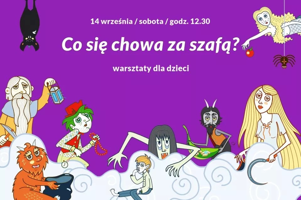 Co się chowa za szafą? – warsztaty dla dzieci. Bytom