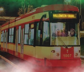 Halloweenowy tramwaj zaprasza na pokład