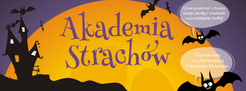 Akademia Strachów.  Halloweenowa gra miejska dla dzieci