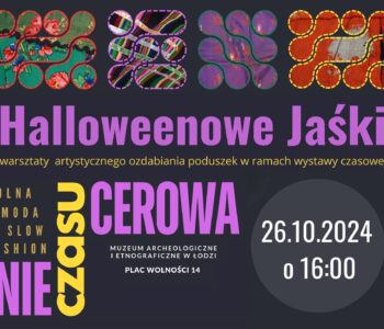 Halloweenowe Jaśki - warsztaty artystycznego ozdabiania poduszek