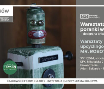 Warsztaty upcyklingowe MR. ROBOT