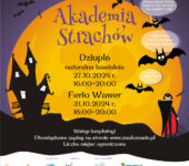 Akademia Strachów.  Halloweenowa gra miejska dla dzieci