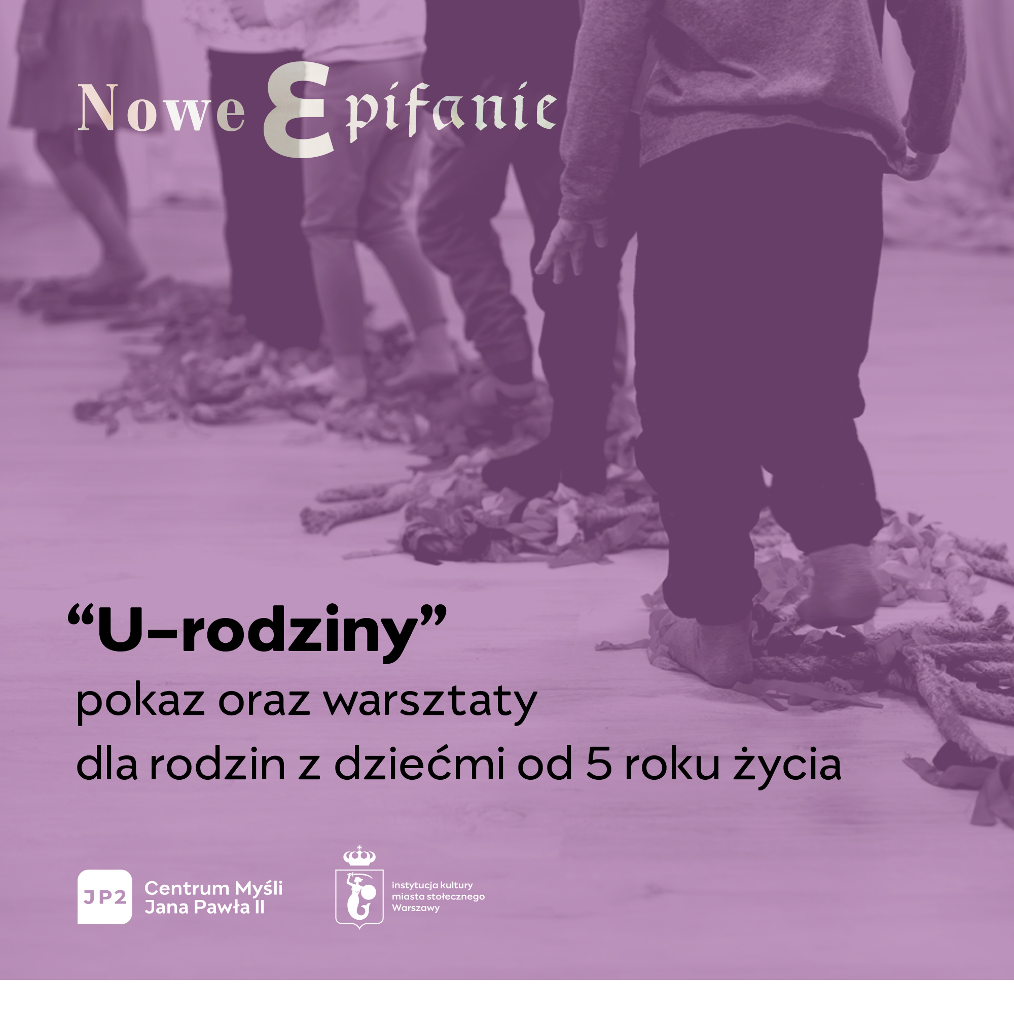 U-rodziny – warsztaty teatralne dla rodzin z dziećmi