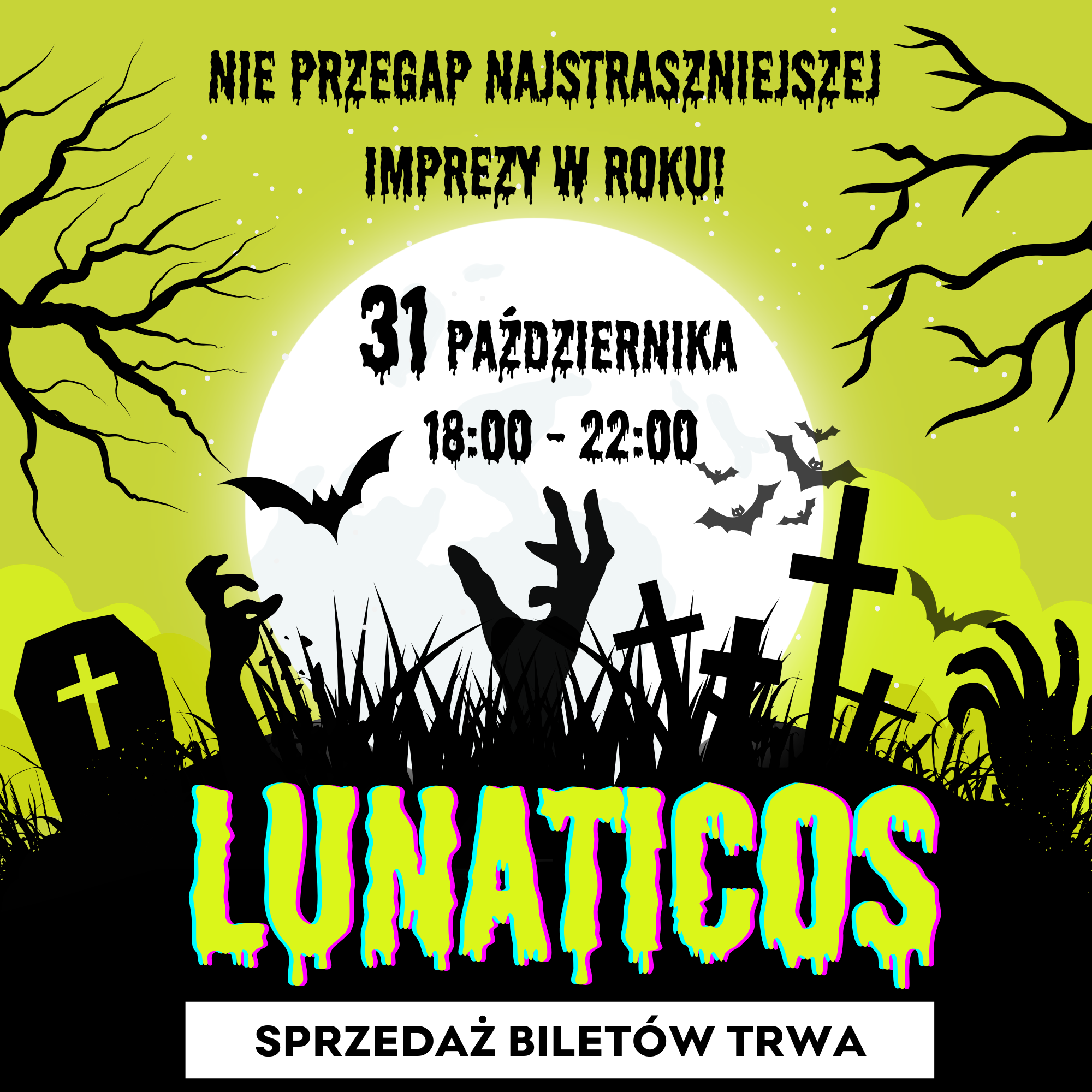 LUNATICOS 2024 – Sprzedaż biletów TRWA!