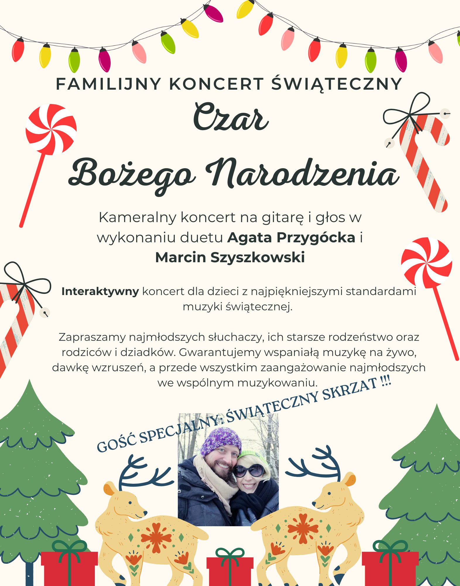 Familijny koncert świąteczny: Czar Bożego Narodzenia