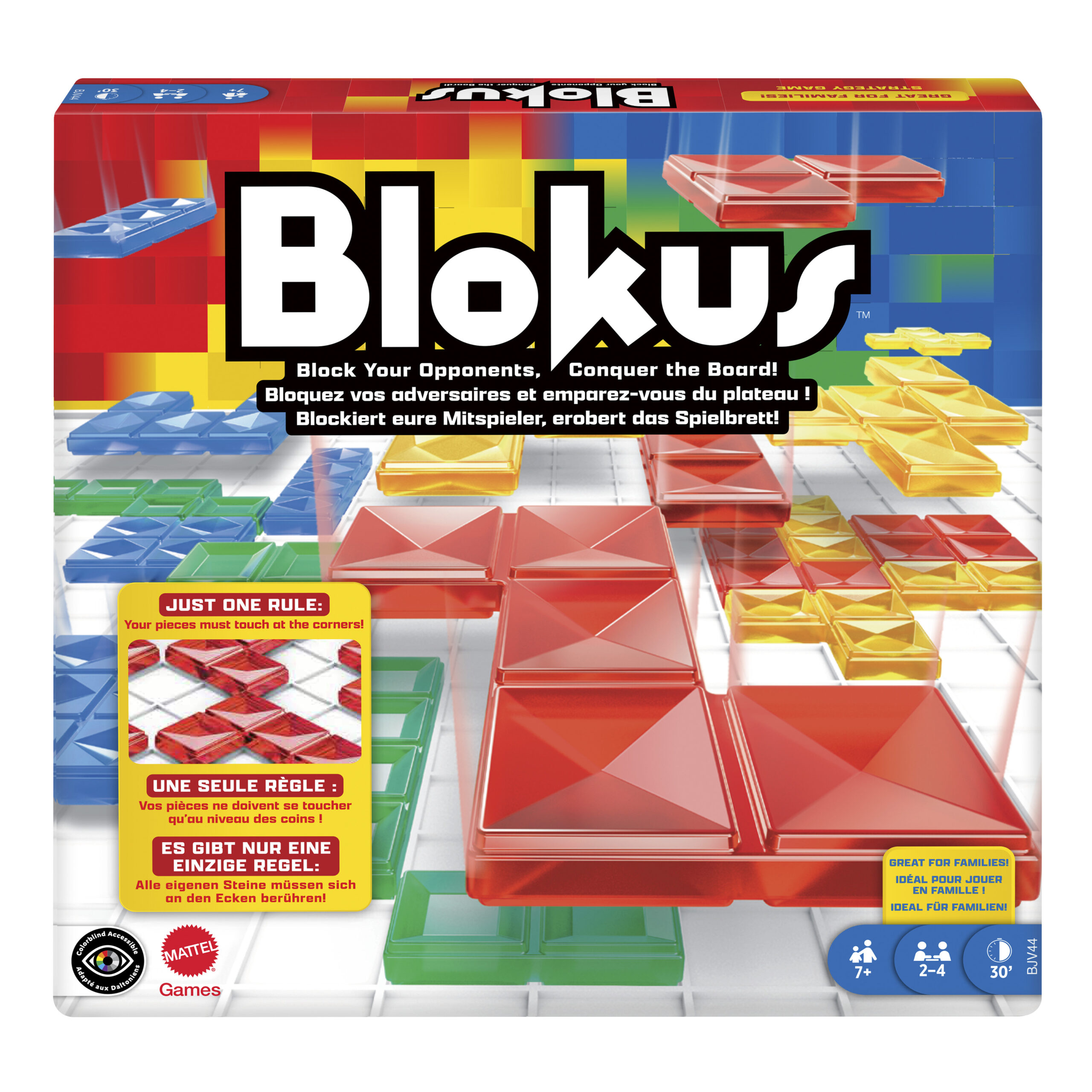 Scrabble, Pictionary, UNO i Blokus