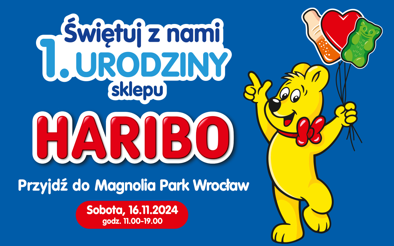 Świętuj z radością 1. urodziny sklepu HARIBO we Wrocławiu!