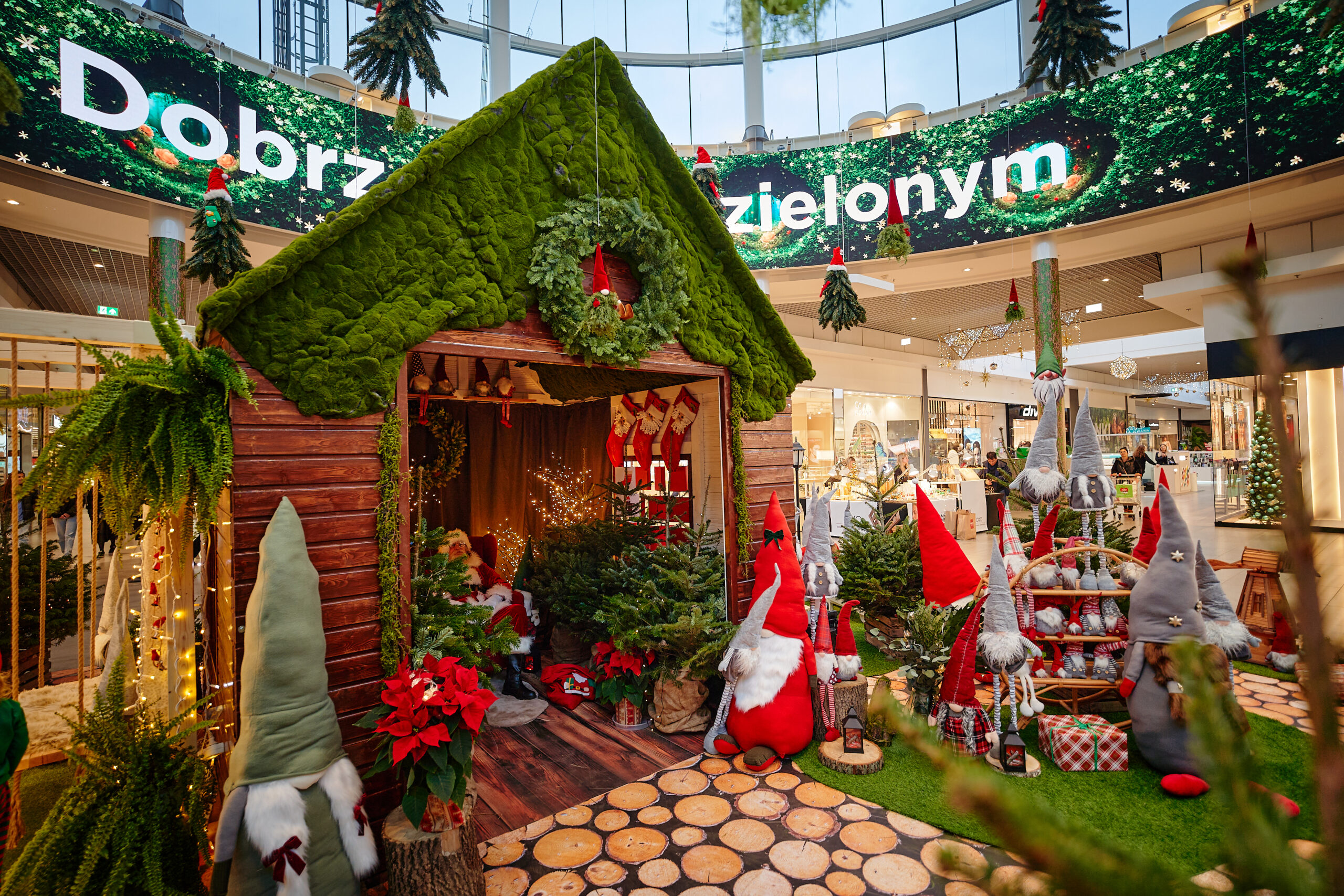 Świąteczna Wioska Gnomów w Centrum Janki