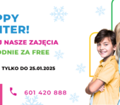 Happy Winter - darmowe zajęcia angielskiego i hiszpańskiego dla dzieci