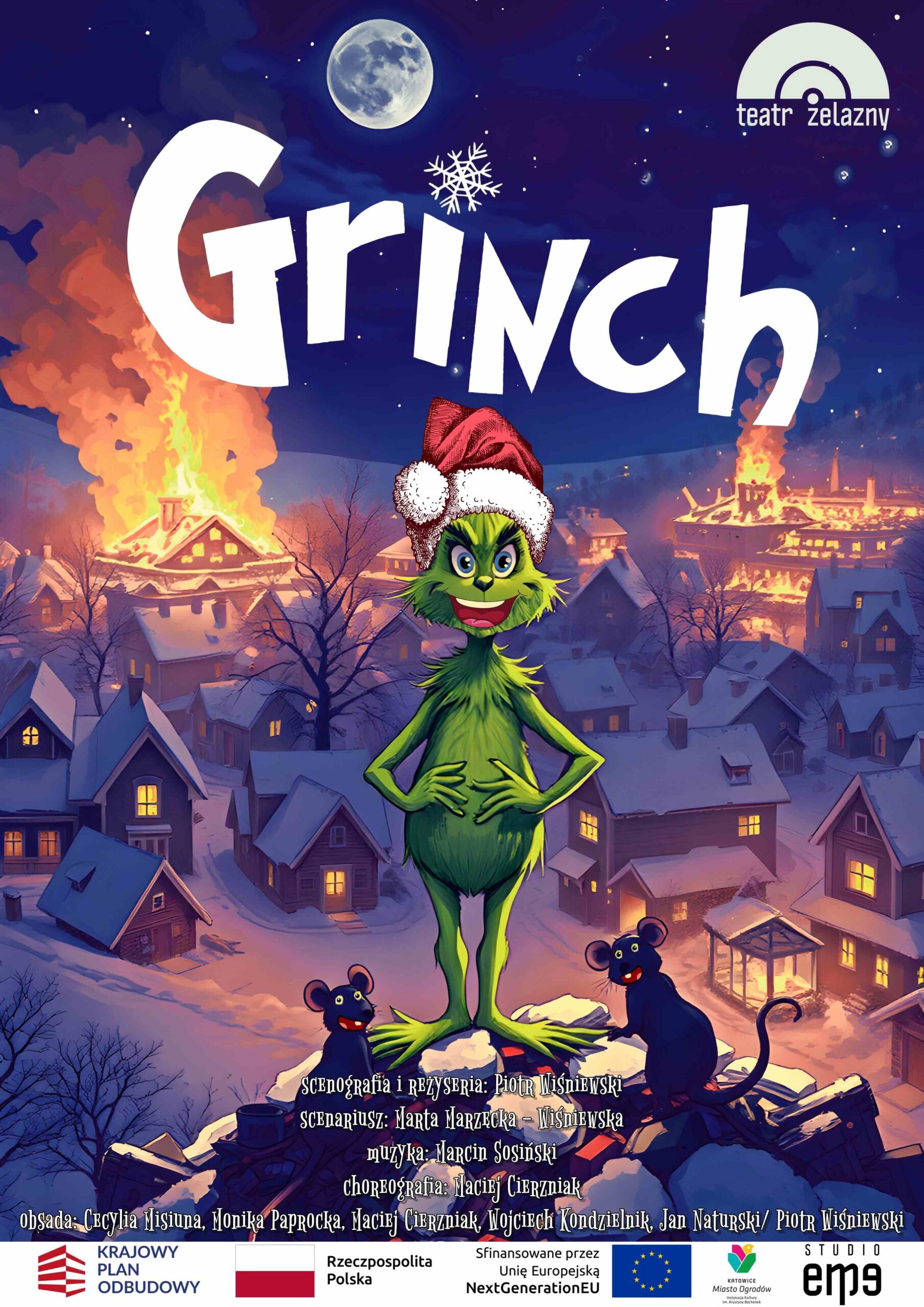 GRINCH w Teatrze Żelaznym. Katowice