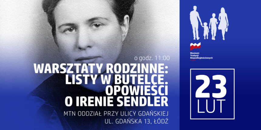 Warsztaty rodzinne: Listy w butelce. Opowieści o Irenie Sendler
