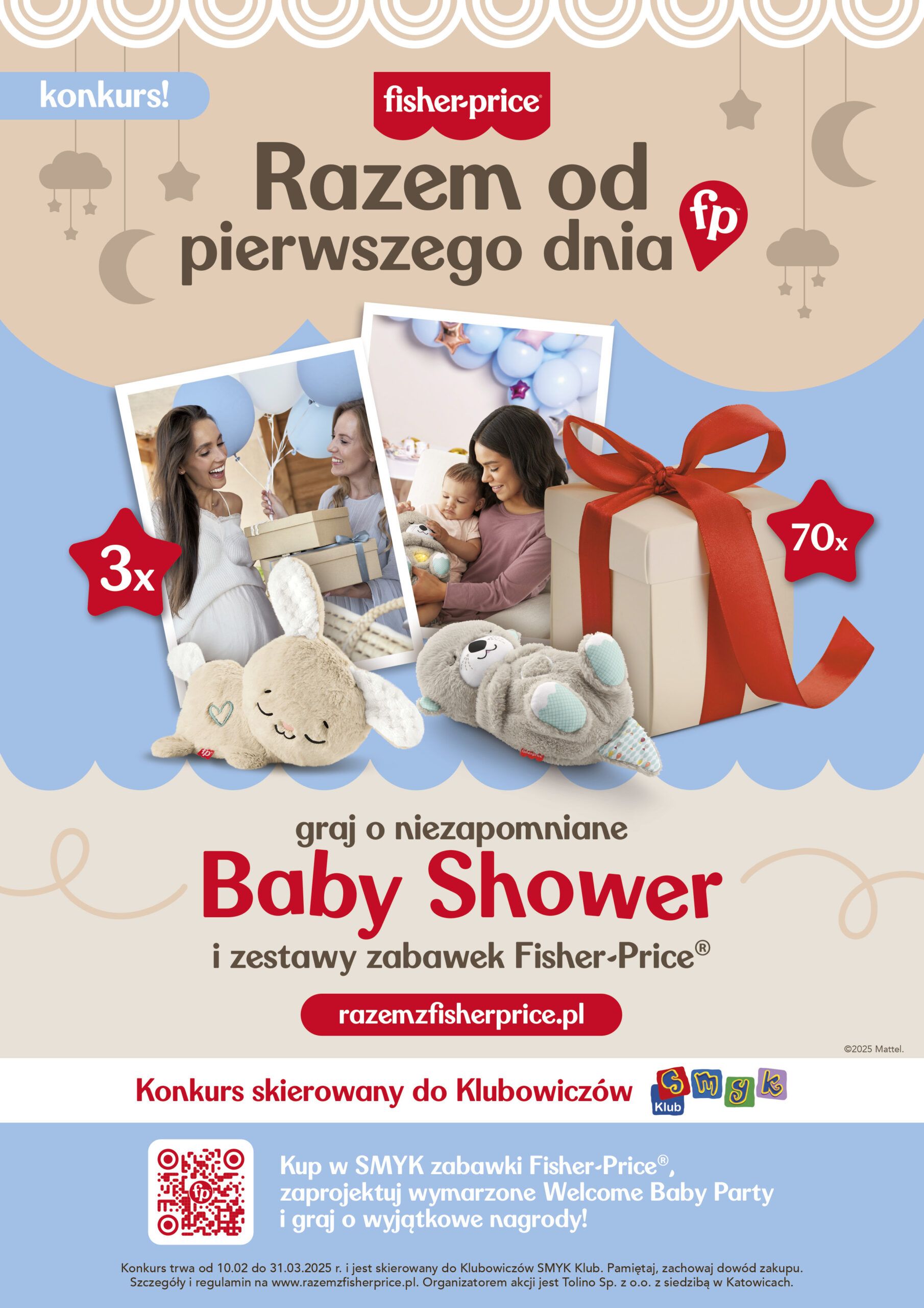 Razem od pierwszego dnia – wyjątkowy konkurs Fisher-Price®