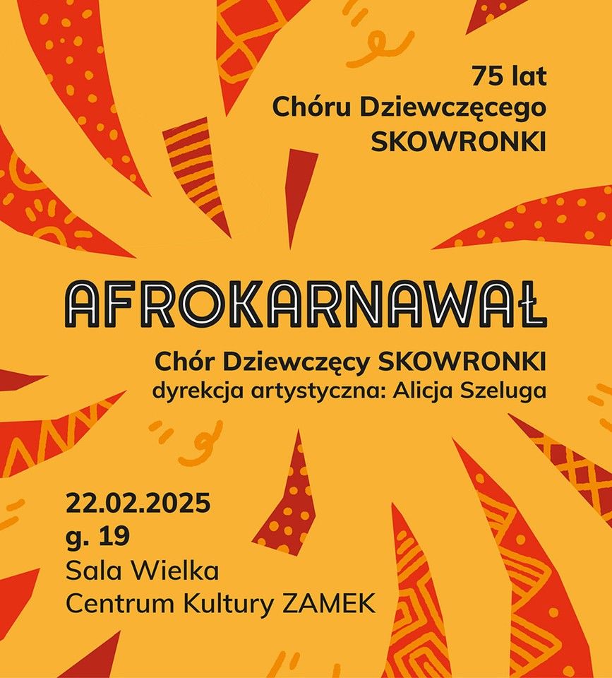 Afrokarnawał: 75 lat Chóru Dziewczęcego Skowronki