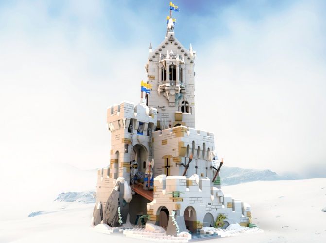 Wystawa modeli z klocków LEGO