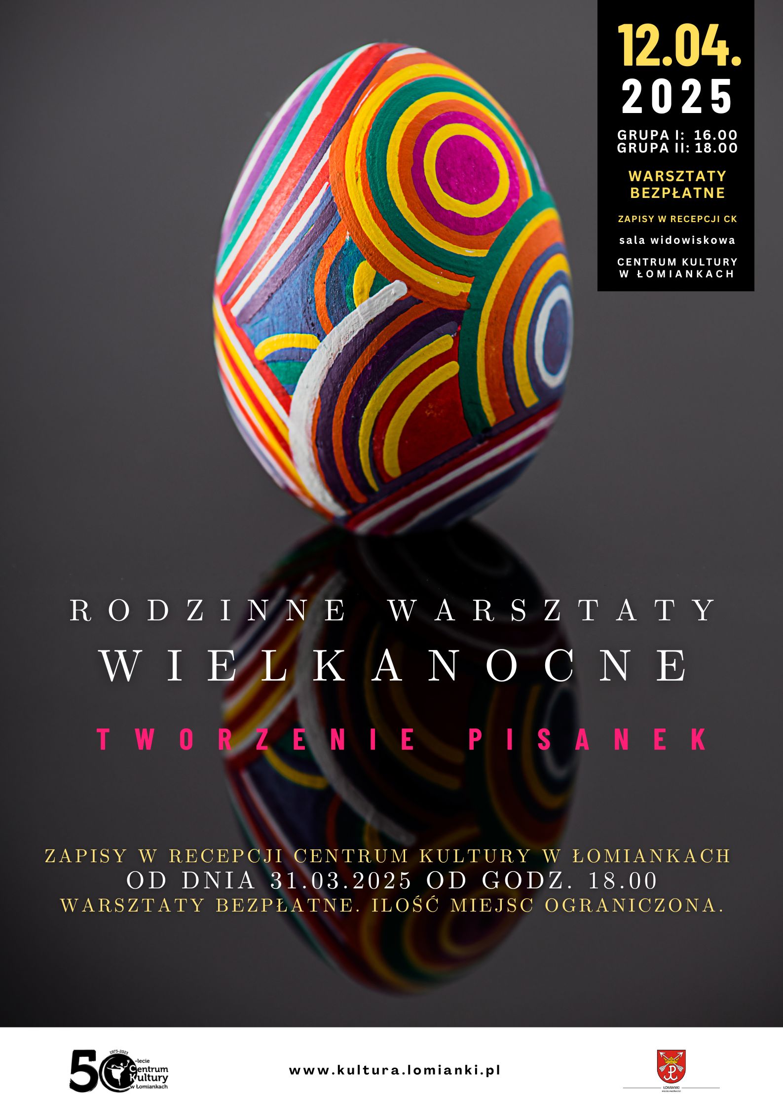 Wielkanocne Warsztaty Rodzinne - warsztaty tworzenia pisanek