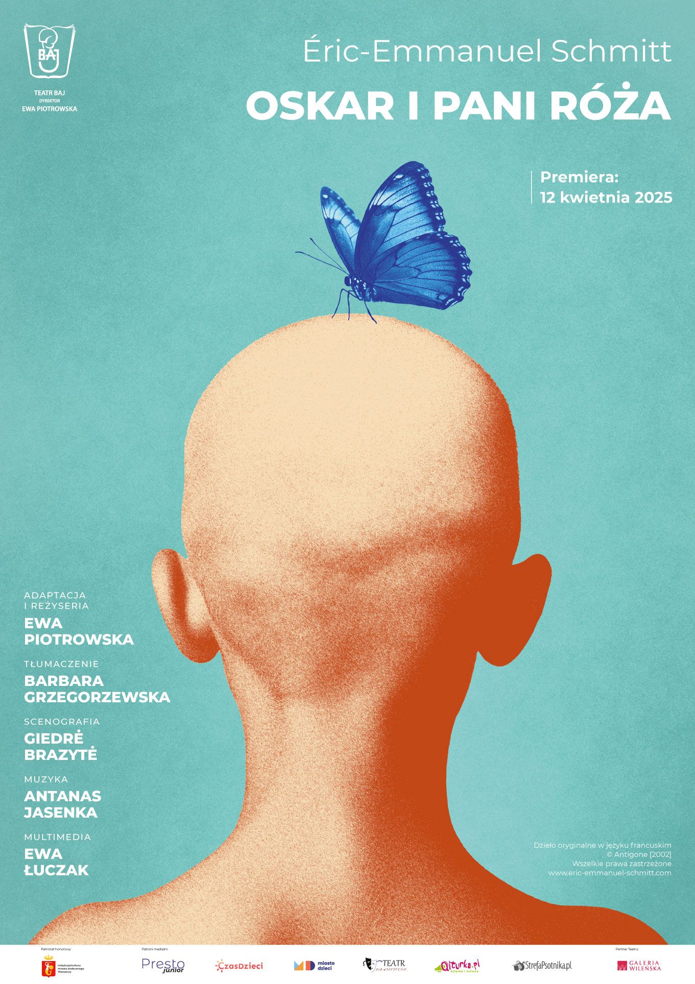 Premiera w Teatrze Baj: Oskar i Pani Róża