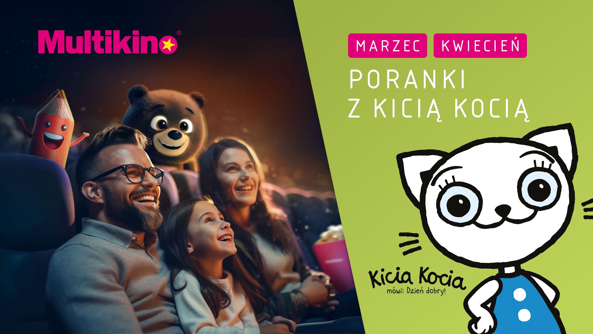 Kicia Kocia mówi: Dzień dobry, a rodzice mówią Było super!