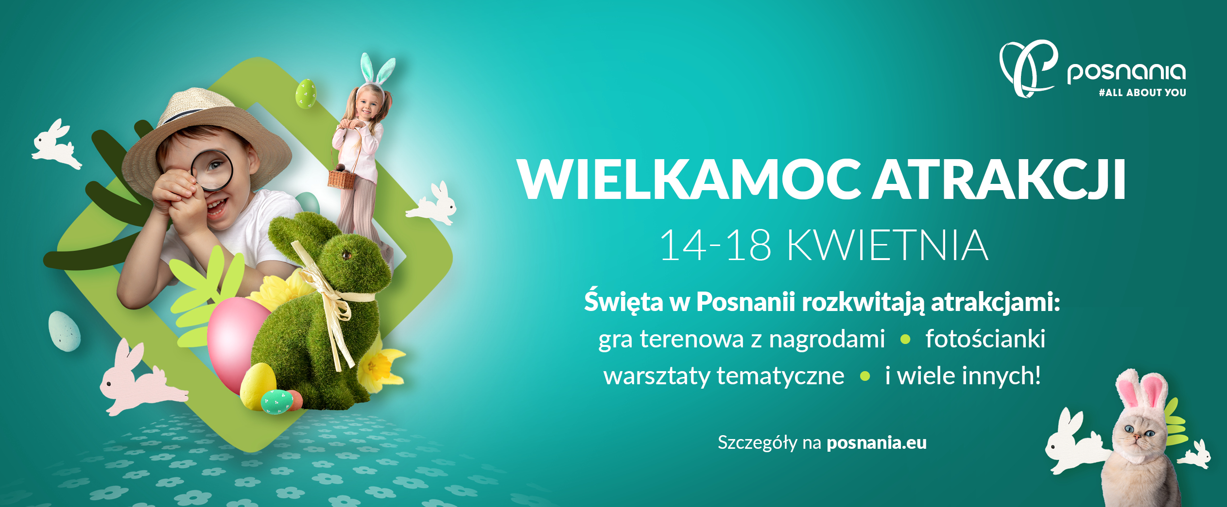 Odkryj wielkanocne tajemnice Posnanii! Wielkamoc atrakcji i wielka gra terenowa