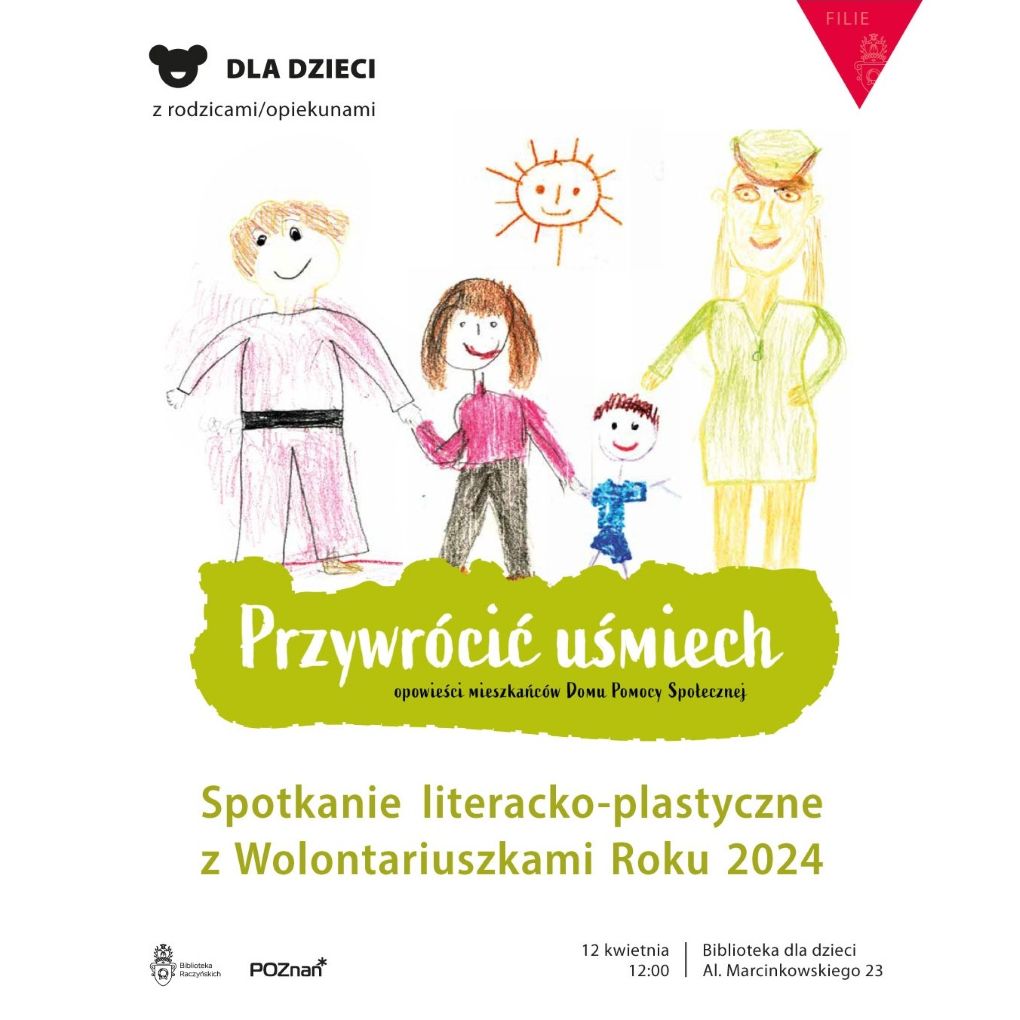 Przywrócić uśmiech. Zajęcia literacko-plastyczne z Wolontariuszkami Roku 2024