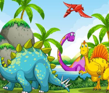 Bajki o dinozaurach do czytania