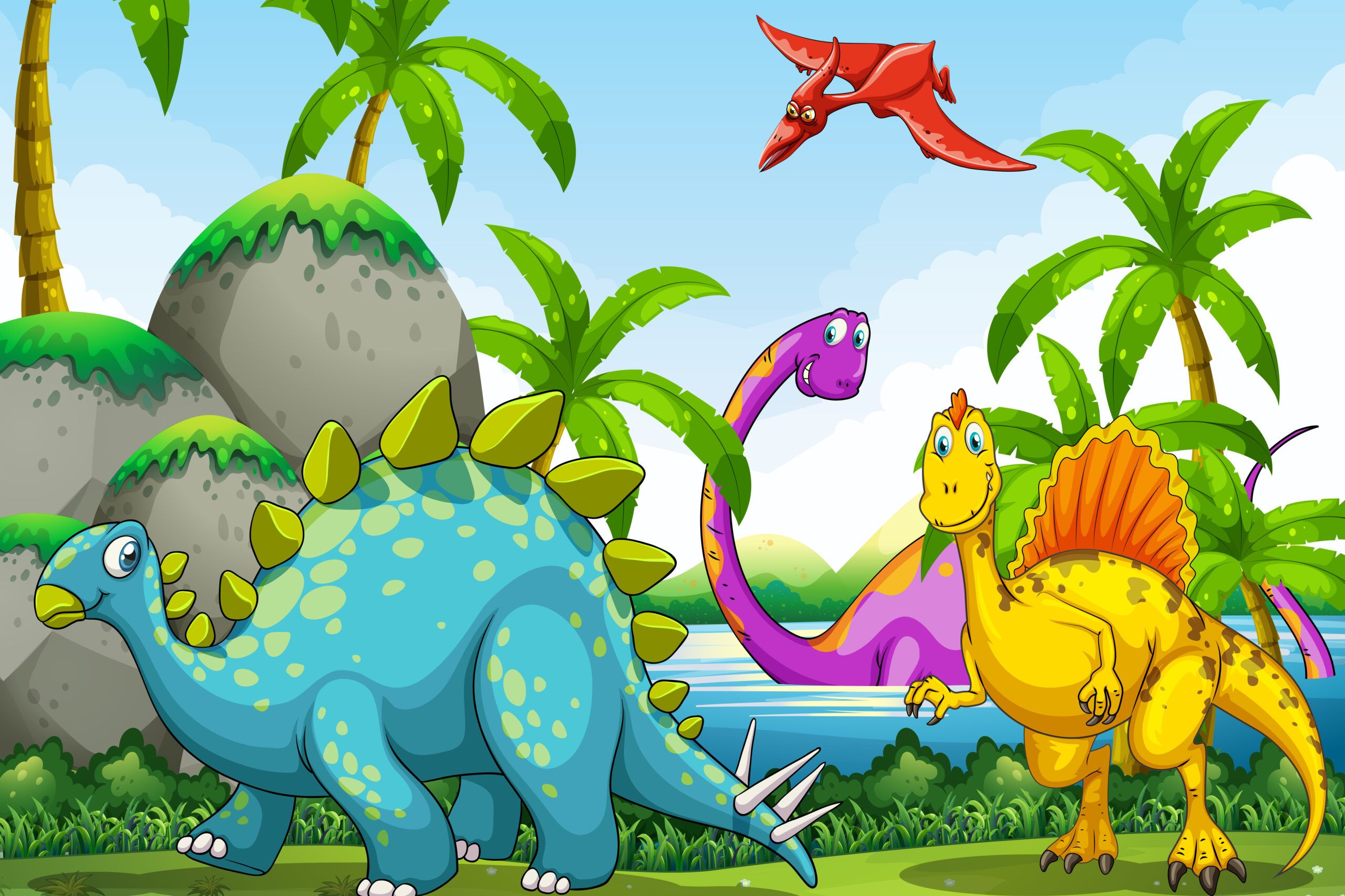 Bajki o dinozaurach do czytania