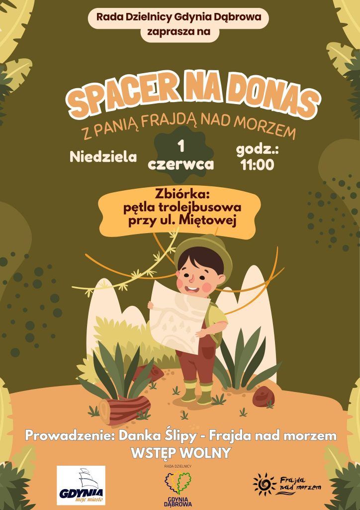 Spacer na Donas z Panią Frajdą nad morzem