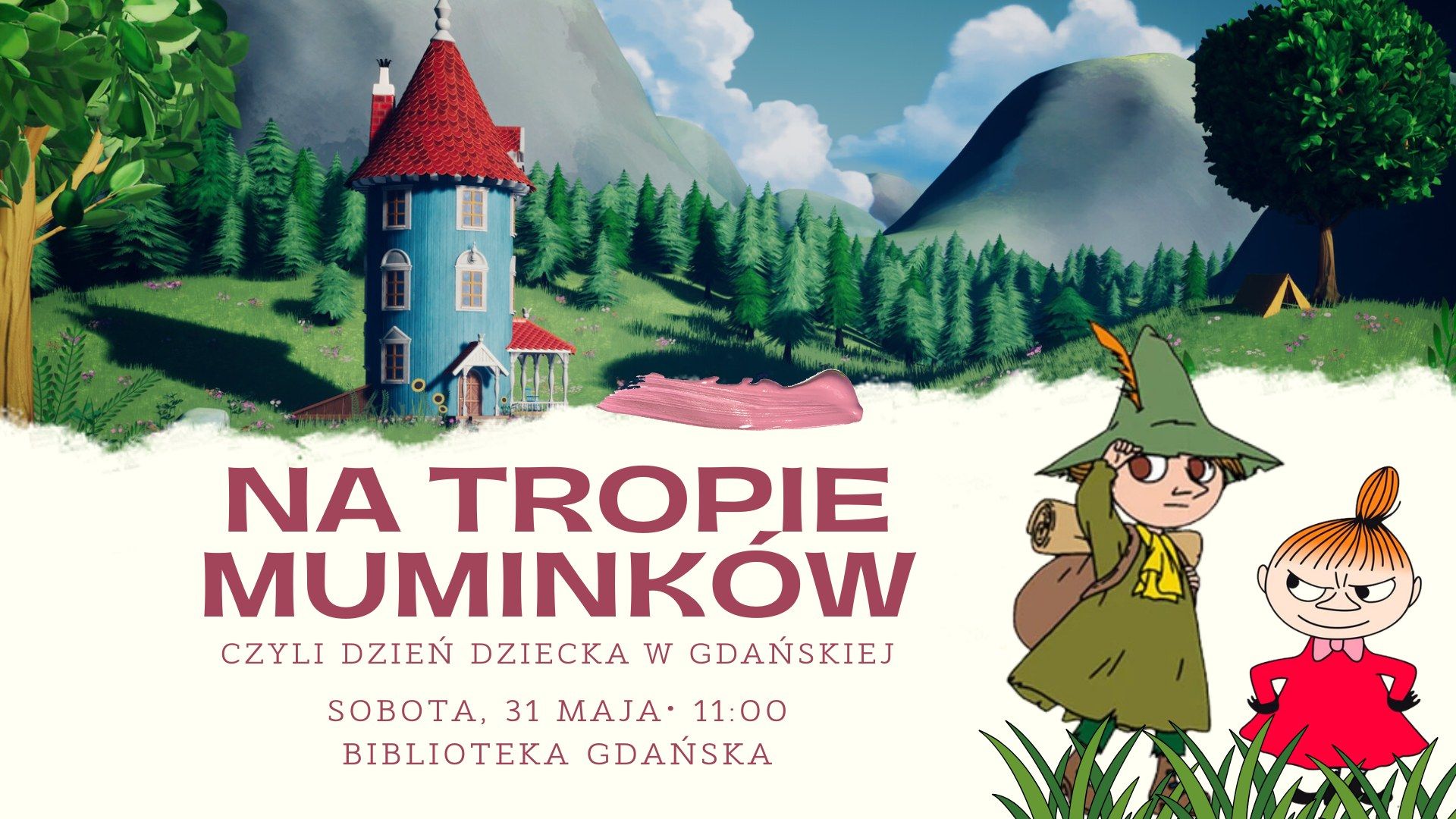Na tropie Muminków, czyli Dzień Dziecka w Bibliotece Gdańskiej
