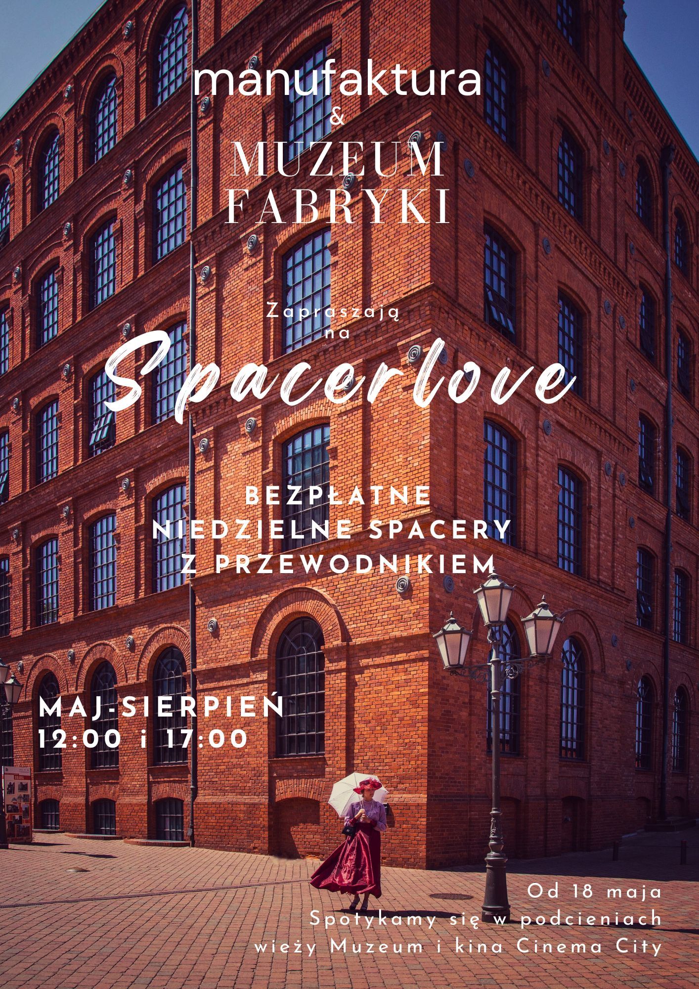 SpacerLove 2025 – bezpłatne spacery z przewodnikiem po Manufakturze