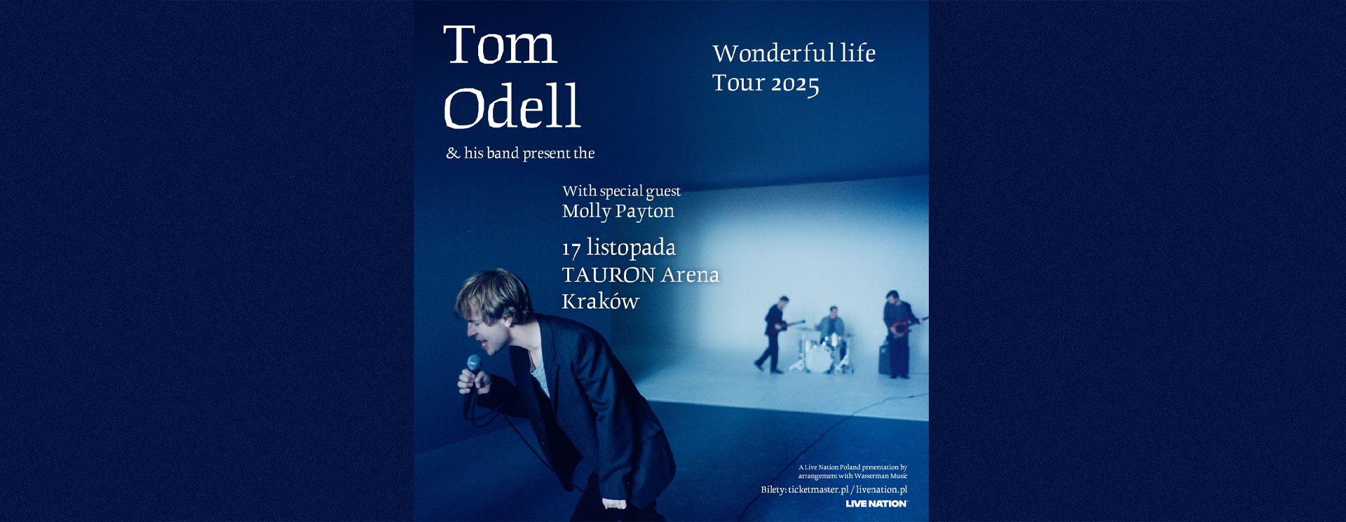 Tom Odell w listopadzie wystąpi w TAURON Arenie Kraków