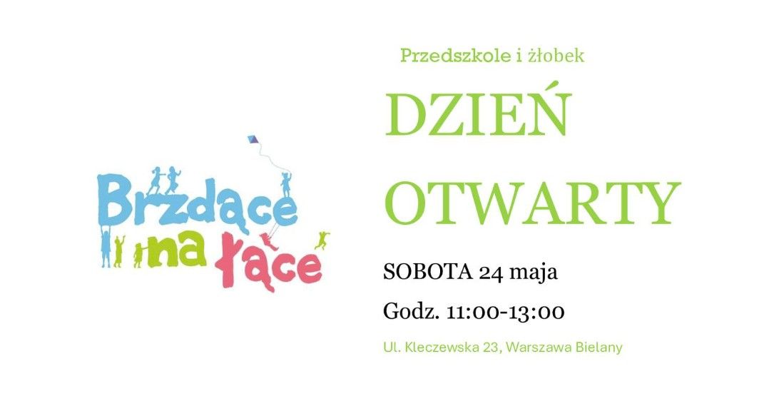 Dzień Otwarty w przedszkolu i żłobku Brzdące na łące