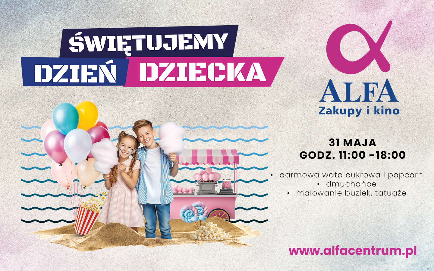 Kolorowy Dzień Dziecka w Alfa Centrum Gdańsk – Galerii Alternatywnej